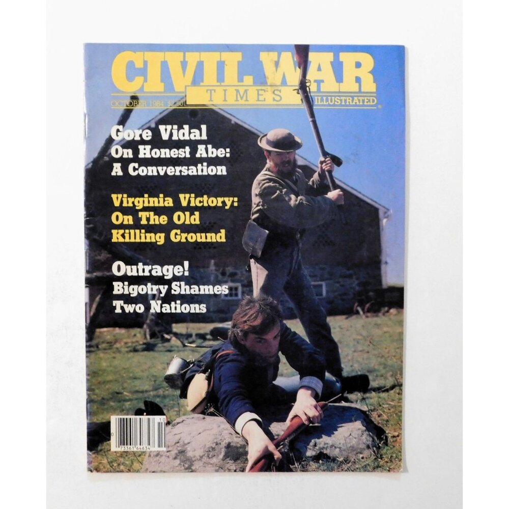 Civil War Times Illustrated Magazine October 1984 Gore Vidal Lincoln Kernstown